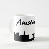 Amsterdam Landmark Gift Mok (Voorkant links)