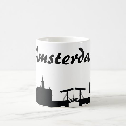 Amsterdam Landmark Gift Mok (Center)