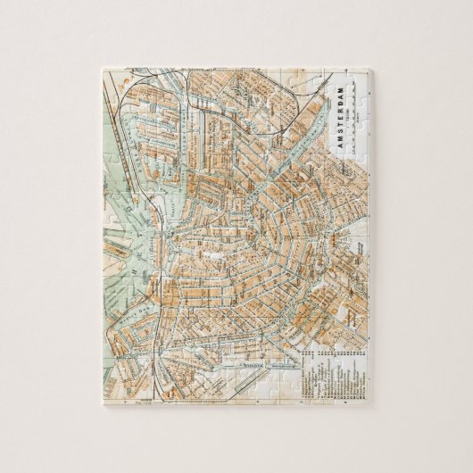 Amsterdam Legpuzzel (Verticaal)