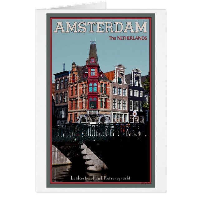Amsterdam - Leidsestraat - Keizersgracht (Voorkant)