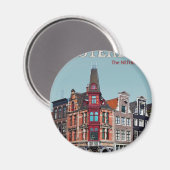 Amsterdam - Leidsestraat - Keizersgracht Magneet (Voorkant / Achterkant)