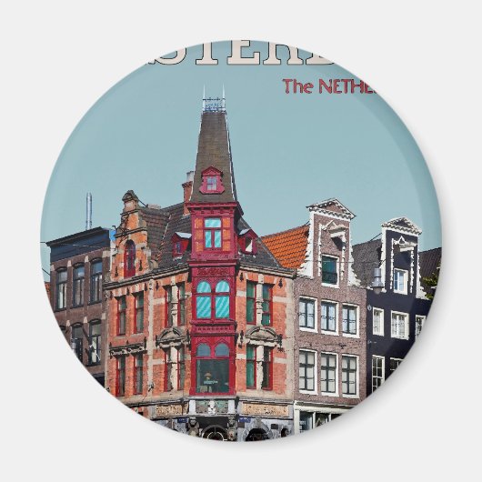 Amsterdam - Leidsestraat - Keizersgracht Magneet (Voorkant)