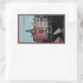 Amsterdam - Leidsestraat - Keizersgracht Rechthoekige Sticker (Tas)