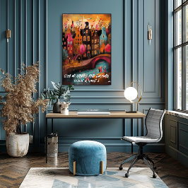 Amsterdam: Magia de Canales y Cultura Perfect Poster