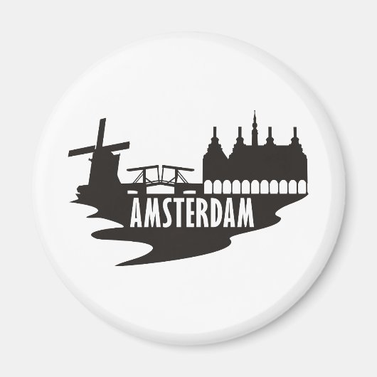 Amsterdam Magneet (Voorkant)