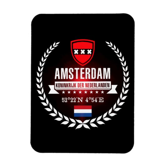 Amsterdam Magneet (Verticaal)