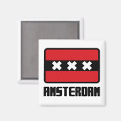 Amsterdam Magneet (Voorkant / Achterkant)