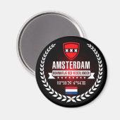 Amsterdam Magneet (Voorkant / Achterkant)