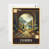 Amsterdam, Maine |  Briefkaart (Voorkant / Achterkant)