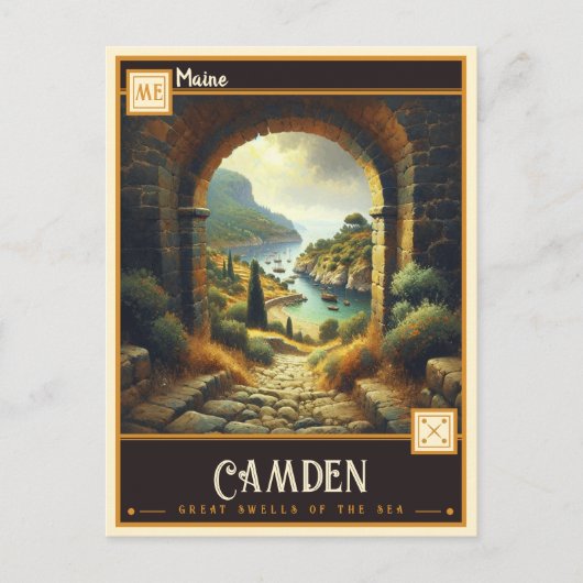 Amsterdam, Maine |  Briefkaart (Voorkant)