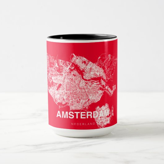 Amsterdam map mok (Midden)