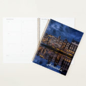 Amsterdam met Kanalen in Dusk Planner (Display)