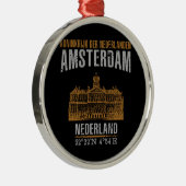 Amsterdam Metalen Ornament (Rechts)