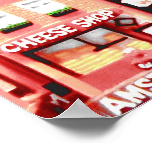 Amsterdam miniatuurhuizen poster (Hoek)