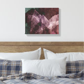 Amsterdam Modern Abstract Design Canvas Afdruk (Insitu (Slaapkamer))