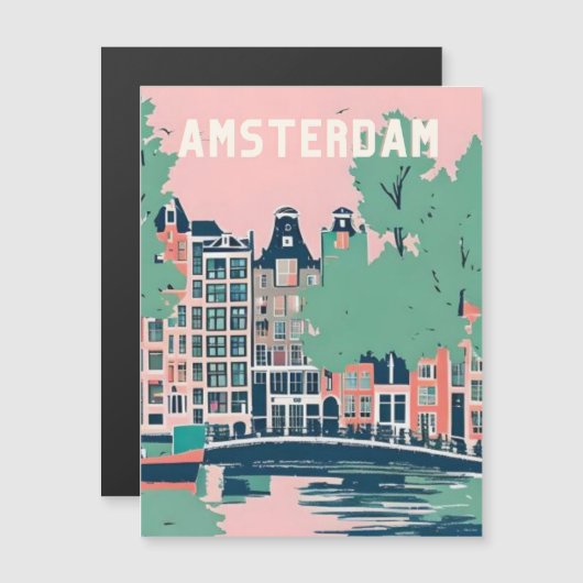 Amsterdam nederland (Voorkant / Achterkant)