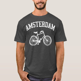Amsterdam Nederland Bicycle Bike Holland Pullo T-shirt
