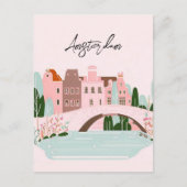 Amsterdam nederland briefkaart (Voorkant)