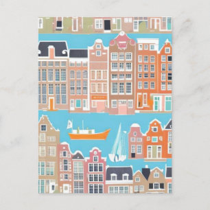 Amsterdam Nederland Briefkaart