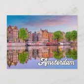 Amsterdam, Nederland Briefkaart (Voorkant)