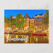 Amsterdam, Nederland Briefkaart (Voorkant)