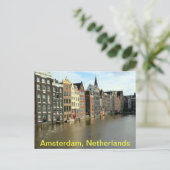 Amsterdam, Nederland Briefkaart (Staand voorkant)