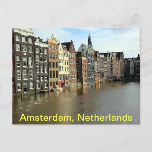 Amsterdam, Nederland Briefkaart (Voorkant)
