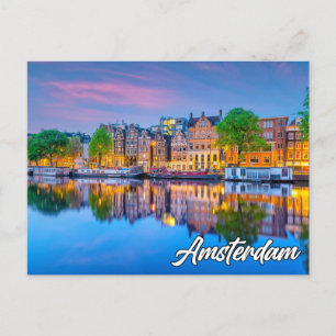 Amsterdam, Nederland Briefkaart