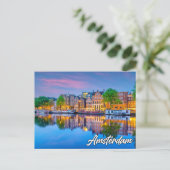 Amsterdam, Nederland Briefkaart (Staand voorkant)