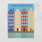 Amsterdam, Nederland Briefkaart (Voorkant)