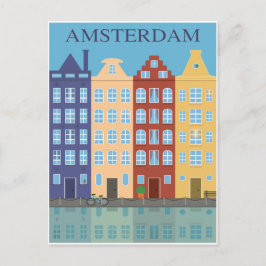 Amsterdam, Nederland Briefkaart