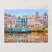 Amsterdam, Nederland Briefkaart (Voorkant)