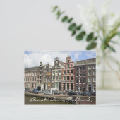 Amsterdam, Nederland Briefkaart (Staand voorkant)