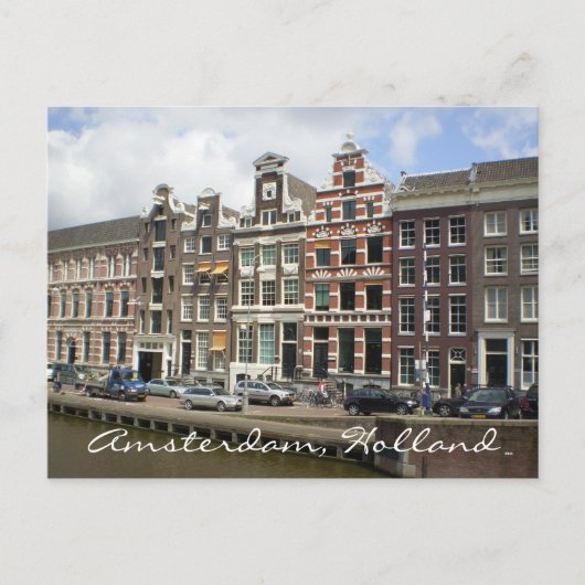 Amsterdam, Nederland Briefkaart (Voorkant)