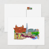 Amsterdam - Nederland Briefkaart (Voorkant / Achterkant)