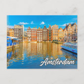 Amsterdam, Nederland Briefkaart (Voorkant)