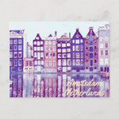 Amsterdam Nederland Briefkaart (Voorkant)