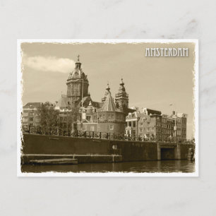 Amsterdam, Nederland Briefkaart