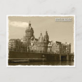 Amsterdam, Nederland Briefkaart (Voorkant)