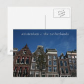 amsterdam - nederland briefkaart (Voorkant / Achterkant)