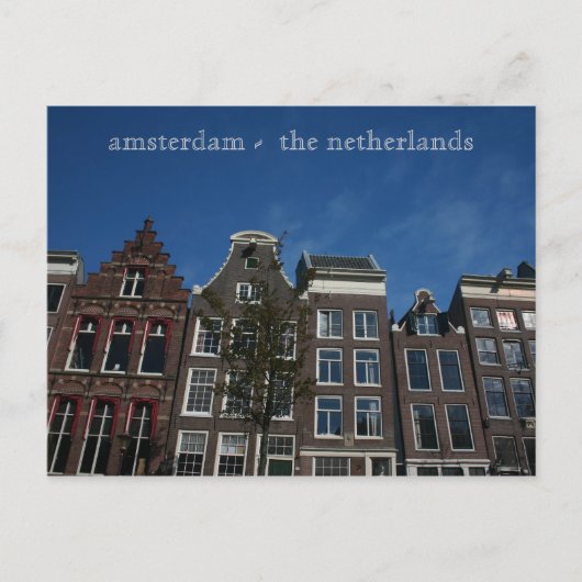 amsterdam - nederland briefkaart (Voorkant)