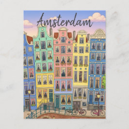 Amsterdam Nederland Briefkaart