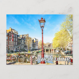 Amsterdam, Nederland Briefkaart