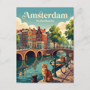 Amsterdam Nederland Briefkaart