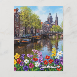 Amsterdam Nederland Briefkaart
