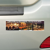 AMSTERDAM, NEDERLAND BUMPERSTICKER (Op auto)