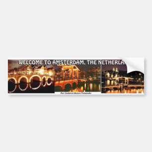 AMSTERDAM, NEDERLAND BUMPERSTICKER
