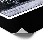 Amsterdam - Nederland, BW Art (Poster) Poster (Hoek)