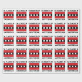 Amsterdam, Nederland Cadeaupapier (Vlak)