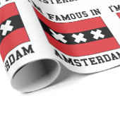 Amsterdam, Nederland Cadeaupapier (Rol Hoek)